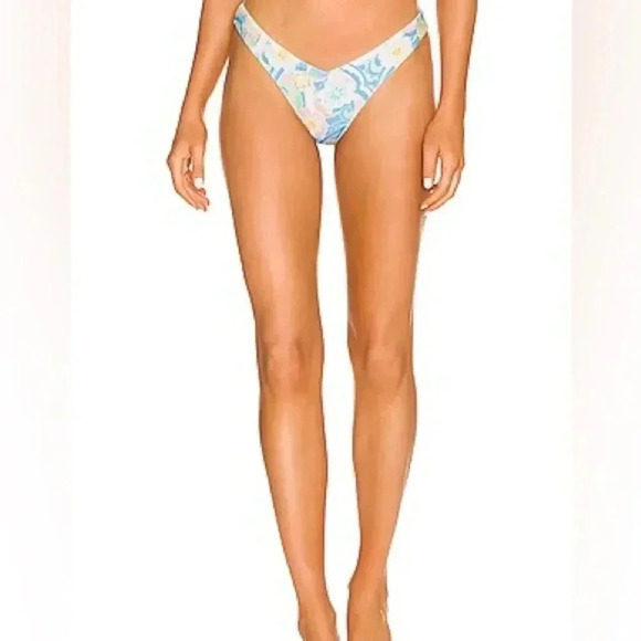 Frankies Bikinis Enzo Terry Bottom in Sunshower Sz XS like new , no tags. - Picture 1 of 4